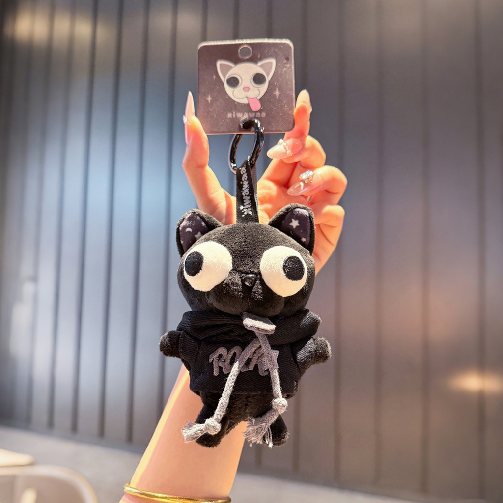 SQ5 Ugly-Cute Chihuahua Cowboy Phong Cách Sang Trọng Móc Khóa Sang Trọng Túi Charm QS5