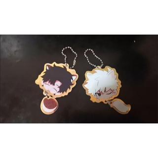 2Pcs/Lot Anime Link Click Cosplay Key Chain Q-version Bag Pendant Acrylic Keychains Lucas Charles