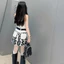Áo Vest Cổ Dây Cho Bé Gái Mùa Hè 2026 Phong Cách Mới Trẻ Em In Dây Top