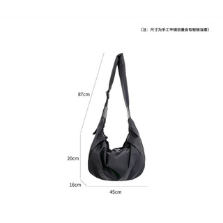 Túi đeo vai thời trang nữ Túi đeo chéo Nylon đơn giản dung tích lớn Túi đeo chéo đa chức năng
