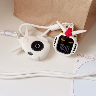 Ốp điện thoại mềm bảo vệ silicon Anime Gundam Thích hợp cho iwatch S11 10 9 8 7 ULTRA 6 5 4 SE 3 2 1 Size 38mm 40mm41mm42mm44mm45mm46mm49mm