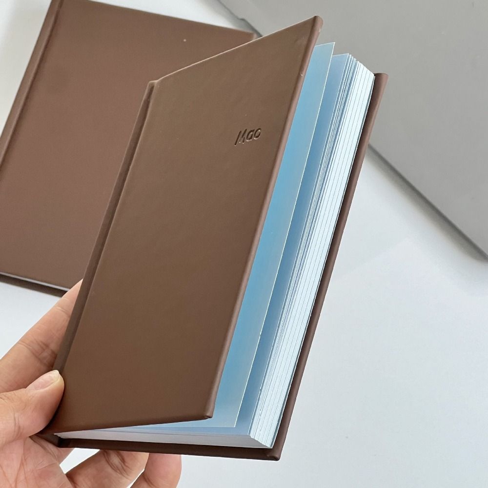 Sổ tay GETVOW, Bìa sô cô la DIY Sổ lưu niệm Lịch trình Sách lập kế hoạch, Vỏ cứng di động A6 Notepad Sử dụng hàng ngày