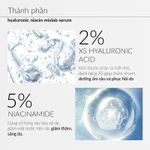 Serum HA + 5% B3 Ekseption hỗ trợ sáng da, mờ thâm mụn Hyaluronic Niacin Mixlab 75ml — ảnh 5