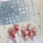 Onba 1 Khuôn Silicon Họa Tiết Hoa 3D Phong Cách Pháp, Dụng Cụ Trang Trí Móng Tay Nghệ Thuật