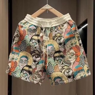 GKSSS Quần Short Unisex Thiết Kế Jacquard Độc Đáo, Chất Lượng Cao