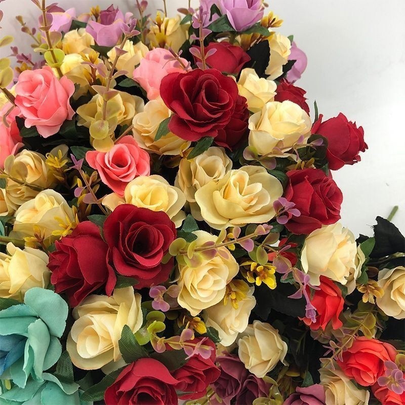 Hoa Hồng Giả Màu Xanh Dương Trang Trí Nội Thất, DIY Đơn Giản Mà Đẹp, Ý Tưởng Quà Tặng Cô Giáo Ngày Đặc Biệt