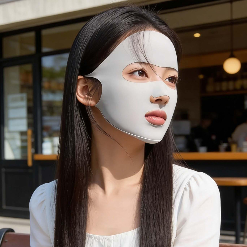 Mặt nạ chống nắng UPF 50+ - Tấm chắn mặt toàn diện và balaclava bảo vệ khỏi tia UV - Phù hợp cho các hoạt động ngoài trời như cưỡi ngựa và đi xe đạp