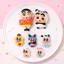 Set charm Shin cậu bé bút chì 7 món - Bộ 5 Set dễ thương Shin cute dễ thương D2026