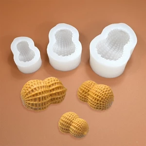 Yoo Công cụ làm bánh đậu phộng sáng tạo để thủ công Bánh Mousse độc đáo Khuôn tráng miệng silicon cấp sô cô la