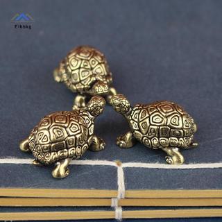 ELBBKG Đồng Nguyên Chất Rùa Tượng Vintage Đồng Rùa Tượng Để Bàn Phong Thủy Trang Trí Thu Nhỏ Trà Cổ Thú Cưng Thủ Công Quà Tặng Mới