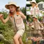 Kids Explorer Quần Áo Mũ Bộ Trang Phục Trẻ Em Cargo Safari Vest Cho Bé Trai Bé Gái Đi Bộ Đường Dài Câu Cá Cắm Trại Thăm Dò sonlekvn