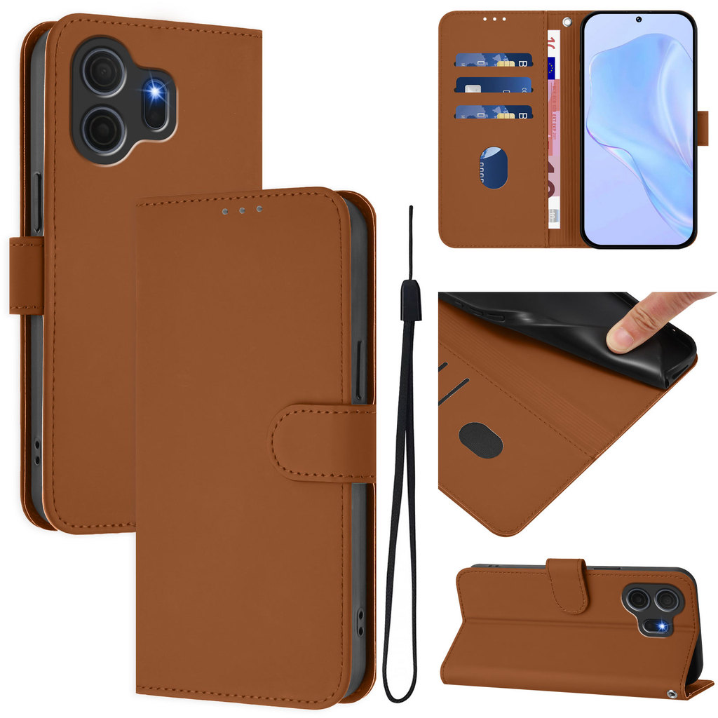Da Mỹ Gấp Lật Ốp Lưng Điện Thoại TCL Nxtapaper 70 Pro Bao Thiết Kế Cổ Điển Thẻ Lưu Trữ Khe Cắm Tiền Da Cảm Giác