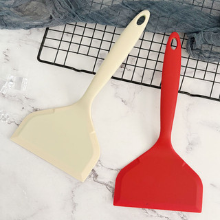 Thìa pancake tamagoyaki silicone chịu nhiệt cao, chống dính, dùng cho chảo, kiểu mới WNLE