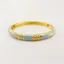DELMER Vintage Cloisonne Lắc Tay, Vòng Hoa Truyền Thống, Vintage Men Cổ Điển Dân Tộc Nữ Tay Vòng Tay Bé Gái
