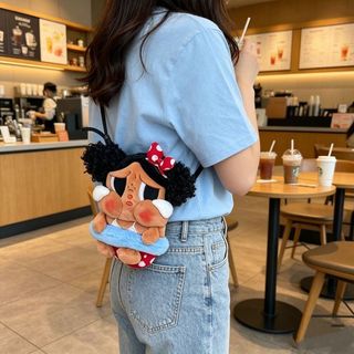 Dễ Thương Siêu Dễ Thương Khóc Hình Bé Túi Nhỏ Hoạt Hình Ngoại Vi Mạnh Mẽ Mẹ Sang Trọng Một Vai Đeo Ngang Túi Điện Thoại Di Động