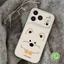Ốp Điện Thoại Da Chó Con Dễ Thương Cho Honor 500 300 Ultra 200 100 90 Smart 80 GT SE 70 60 Pro 5G 4G Vỏ Sang Trọng Màu Bạc ins Phong Cách Hoạt Hình Chó Vỏ Mềm