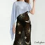 Khăn Choàng Poncho Nữ Sheer Mesh Màu Trơn Cổ Tròn Viền Bất Đối Xứng