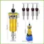 Mũi khoan Countersink Bán tự động 4 cánh Dụng cụ chế biến gỗ 4 miếng Bộ mũi khoan chế biến gỗ cho tủ gelhvn