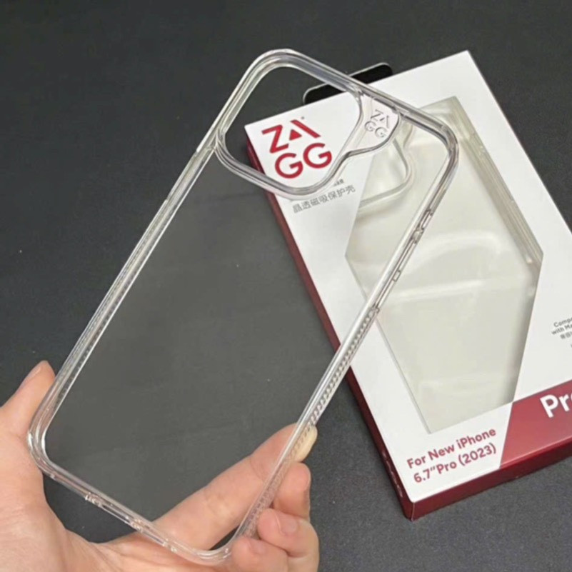 [Chính Hãng] Ốp Lưng ZAGG Ultra Slim Cho iPhone 15 Pro Max/15 Pro - Chống Sốc D3O Quân Đội Mỹ 4M, Kháng Khuẩn, Magsafe