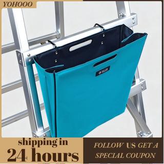 Yohooo Túi đựng dụng cụ thang 16 inch bằng vải Oxford hạng nặng, thiết kế để lấy thang thẳng dễ dàng