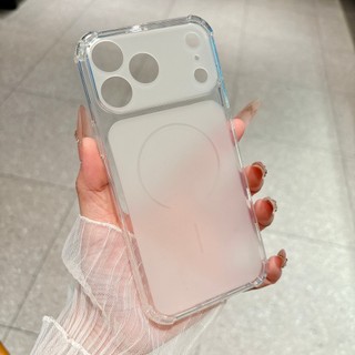 Trong Suốt Chống Sốc Cho iPhone 17promax 17 17Pro Vỏ 16 15 14 13 12 Pro Max 17Pro 16Plus 14 15 Vỏ Điện Thoại Trong Suốt Mờ Mờ Bảo Vệ Camera