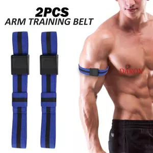 Dây buộc hạn chế lưu lượng máu DARON, Dây tập luyện tắc nghẽn tay có thể điều chỉnh, Nam và Nữ Tăng trưởng cơ bắp nhanh hiệu quả Thắt lưng tập luyện BFR đàn hồi Tập thể dục