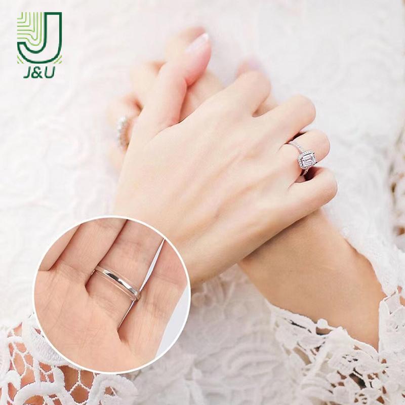 [J & U-T] Bộ 8 Nhẫn Silicon Vô Hình trong Suốt, Điều Chỉnh Kích Cỡ Dễ Dàng