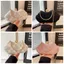 Túi tiệc GUSTAVA, Túi hoa ren hoa Polyester, Túi đeo vai dây chuyền ren thời trang dành cho nữ
