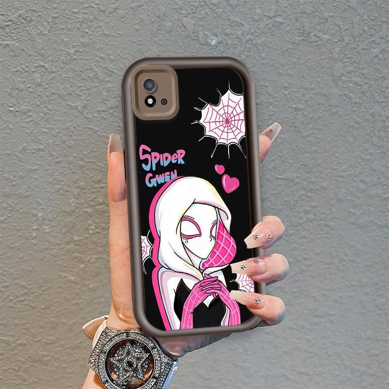 Ốp Lưng Cho Realme C20 C20A C11 2021 Hoạt Hình Phụ Kiện Silicon Mềm Ốp lưng TPU Spider Man Cool Boy Angel Eye Chống Sốc Ốp Lưng