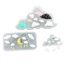 Stay Mini Hình Đám Mây Đồ Trang Sức Khuôn Silicon Tuyệt Vời Cho Các Dự Án Nghệ Thuật Nhựa Sáng Tạo Và Đồ Trang Trí Cá Tính