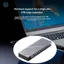 Vỏ ngoài cho M2 SSD Case NVMe 10Gbps USB 3.2 Gen2 USB-C Thiết kế không cần dụng cụ Bộ chuyển đổi vỏ NVMe