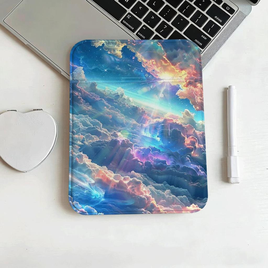 Tinh vân rực rỡ Gương Gấp Xinh Đẹp Gương Trang Điểm Foldable Thời Trang Nữ