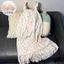 Mây Sợi Cotton Cảm Thấy Với Ngực Miếng Lót Váy Ngủ Nữ Ngọt Ngào Hoạt Hình Sling Rời Ôm Hơn Nhìn Cô Gái Dịch Vụ Tại Nhà