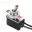 Ge AC250V 3A Bật / Tắt Công tắc chuyển đổi tiêu chuẩn có dây cáp KNS-1 SPST Công tắc liên lạc Thiết bị điện n