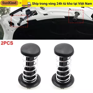 SUNKISSD 2 chiếc Lò xo nắp ca-pô, 2048800227 Lò xo che mui xe động cơ màu đen, 2048800127 Lò xo khóa công tắc cho Benz C E S SL SLK Class