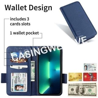 Vỏ Cho Realme C100i C100 C100X 4G 5G 2026 Sang Trọng Lật Da Bên Khóa Ốp Lưng Điện Thoại Khe Cắm Thẻ Giá Đỡ Vỏ Điện Thoại Chống Sốc