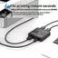 Bộ chuyển đổi hai chiều USB 3.0 2 trong 1 Out 2 máy tính Chia sẻ 1 máy in USB Máy in 2 trong 1 Bàn phím chia sẻ chuột Đĩa USB