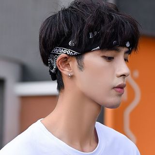 Nam Nữ Thể Thao Hạt Điều Hoa Vuông Khăn Hip Hop Hip Hop Phố Hipster Đầu Vuông Khăn Mũ 4.18