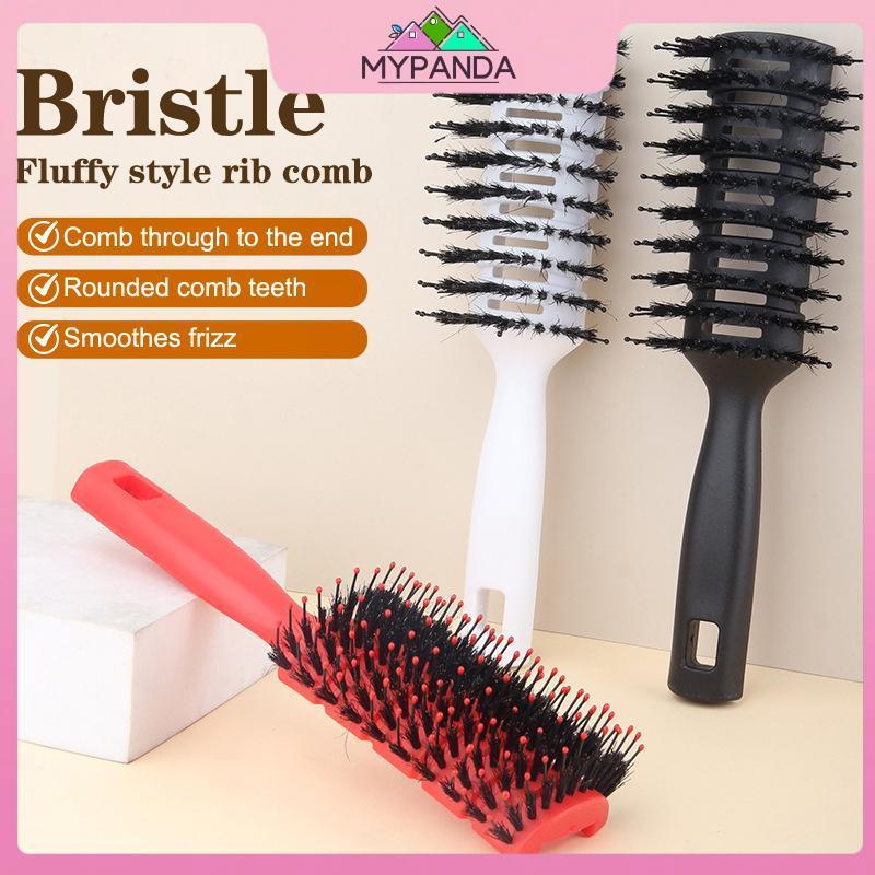 MYPANDA Professional Salon Vent Brush Detangling AntiStatic Curling Hairb dành cho nữ và trẻ em.