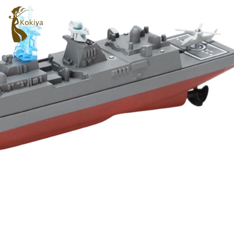 Thuyền RC 10km / H cho Bé Trai 7-12 Tuổi Mô Hình Tàu Chiến Mô Hình