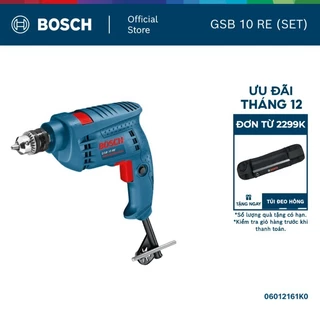 Bộ set máy khoan động lực Bosch GSB 10 RE 2