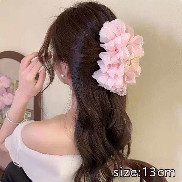 Kẹp Tóc Càng Cua Nơ Bản To Phong Cách Hàn Quốc Thanh Lịch Cho Nữ