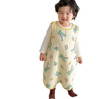 Mùa Xuân Thu Cho Bé Quilted Túi Ngủ Không Tay Cotton Nguyên Chất Bảo Vệ Bụng Trẻ Em Dụng Cụ Tiện Dụng Ngủ Chống Lạnh Chống Đá Chăn Bảo Vệ Bụng Tuần Hoàn 25.1
