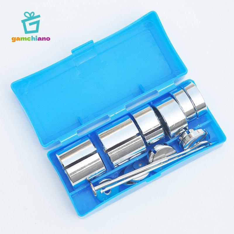 Bộ trọng lượng có rãnh gamchiano - Dụng cụ giáo dục - Chất liệu giảng dạy - Khối có rãnh đa năng