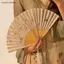 NS Di Động Tay Gấp Quạt Mới Phong Cách Trung Hoa Đạo Cụ Khiêu Vũ Retro Quạt Nam Nữ Lụa Hoa Gấp Quạt NS