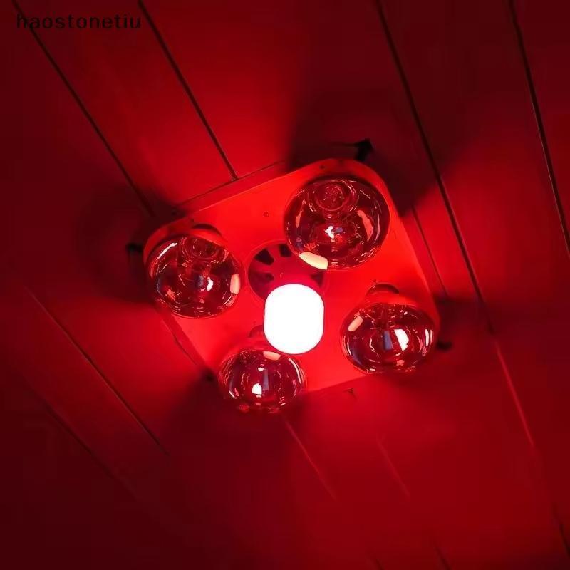 Bóng đèn LED màu đỏ công suất cao NS E27 / B22 AC 220V 5W 10W 15W 30W Độ sáng cao Đèn điểm Lễ hội Bóng đèn Giáng sinh NS