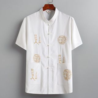 Bộ Đồ Hanfu Thêu Rồng Phong Cách Truyền Thống Trung Hoa Cho Người Trung Niên, Thích Hợp Lễ Hội Và Kinh Doanh