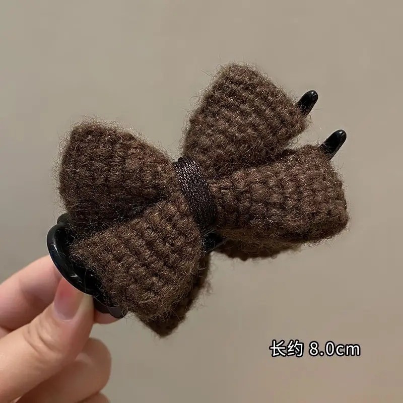 Kẹp Tóc Bướm Nút Bun Cho Móng Vuốt Cao Và Đuôi Ngựa - Phụ Kiện Tóc Thu Đông