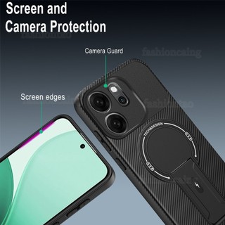 Dành Cho Reno15F 5G Vỏ Cho Oppo Reno 15 Pro Max F 15Promax 15F 1 5 Reno15 Pro Reno15ProMax Reno15 F Reno15F 2025 Từ Tính Có Giá Đỡ Vòng Vỏ Điện Thoại Vỏ Giáp Chống Sốc Ốp Lưng