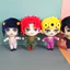 PS1 JoJo Kỳ Dị Phiêu Lưu Josuke Higashikata Noriaki Kakyoin Dễ Thương Sang Trọng Đồng Hành Búp Bê Plushie Gối SP1